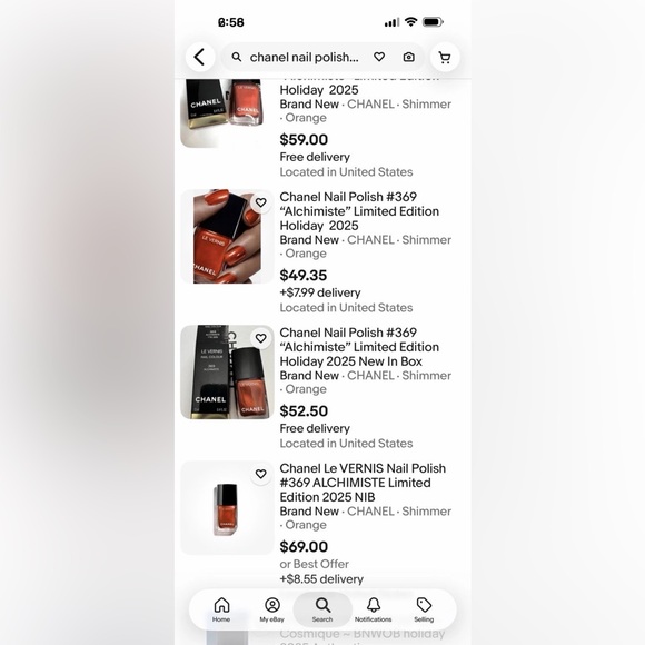 CHANEL Beauty Collection with Elegant Blue Bag - Picture 14 of 16